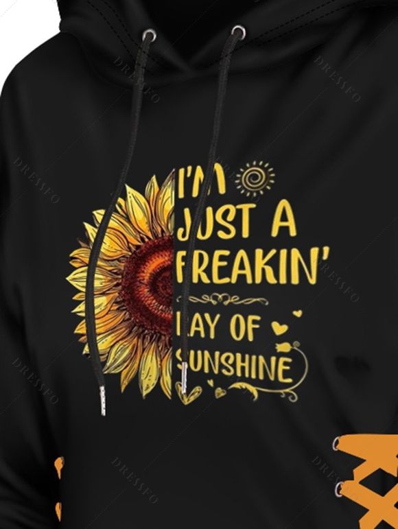 Robe Sweat à Capuche Légère avec Diamant 