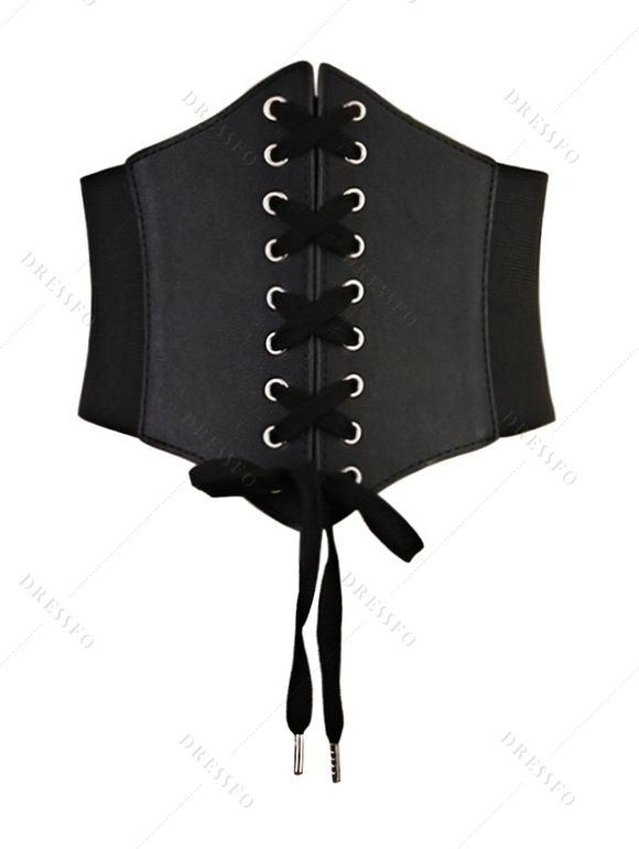 Hooded Cable Sweater Dress Set Lace Up Corset Belt and Zip Up Chunky Heel Boots Tribal Style Floral Earrings Outfit - Rouge foncé S | US 4