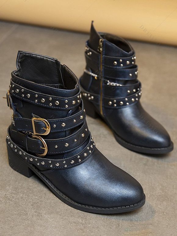 Hooded Cable Sweater Dress Set Lace Up Corset Belt and Zip Up Chunky Heel Boots Tribal Style Floral Earrings Outfit - Rouge foncé S | US 4