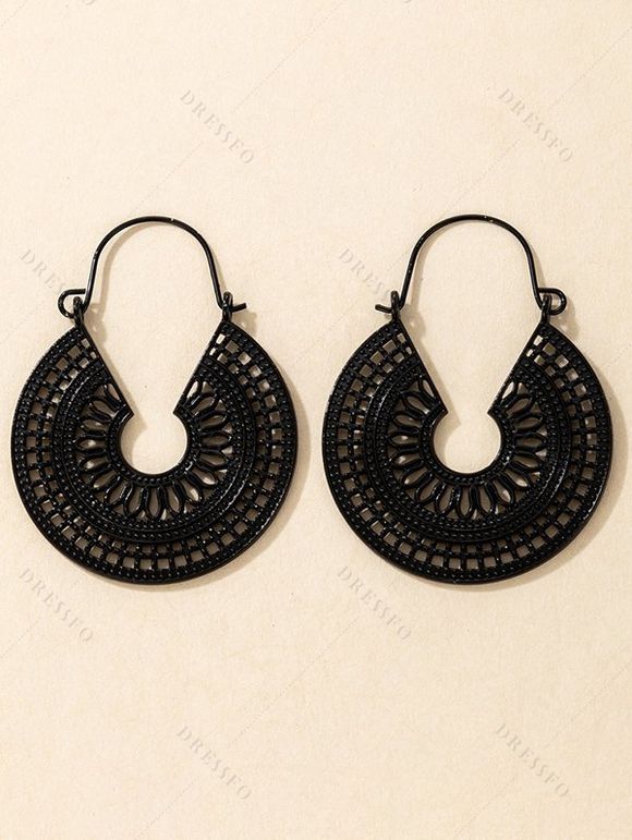 Hooded Cable Sweater Dress Set Lace Up Corset Belt and Zip Up Chunky Heel Boots Tribal Style Floral Earrings Outfit - Rouge foncé S | US 4