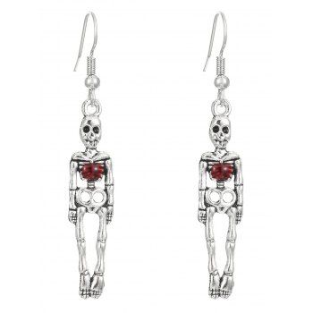 Halloween Gothic Skeleton Vintage Alloy Earrings