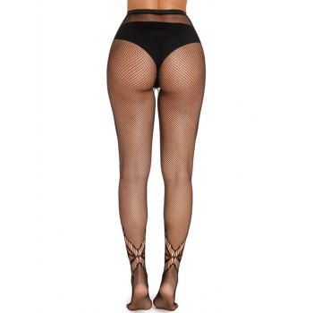 Sexy Black Fishnet Tights Sheer Spider Pattern Web Pantyhose