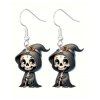 Boucles D'Oreilles D'Halloween Momie Design - multicolor A 