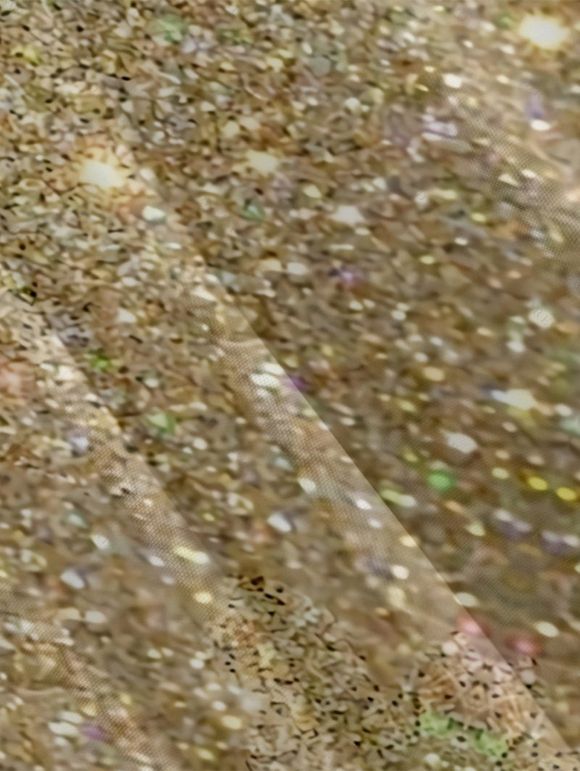 Chemise Décontractée Flocon de Neige et Nœud Papillon Imprimés Boutonnée à Manches Courtes à Paillettes pour Homme - Rouge XL