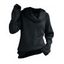 Pull Lâche en Tricot à Manches Raglan en Couleur Unie - Noir L | US 8