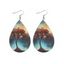 Boucles D'oreilles Goutte de Larme en Arbre de Vie - multicolor C 