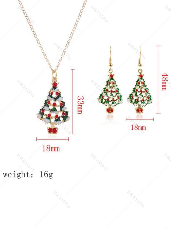 Christmas Plaid Snowflake Print Off The Shoulder Cinched Mini Godet Dress And Faux Fur High Heel Boots Xmas Chain Necklace Drop Earrings Set - Rouge S | US 4