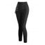 Legging Gothique Long Moulant à Bretelle Bouclée Design à Taille Haute - Noir M | US 6