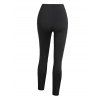 Legging Gothique Long Moulant à Bretelle Bouclée Design à Taille Haute - Noir L | US 8