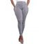 Jean Crayon Long Zippé avec Poche Au Dos en Couleur Unie - Gris Clair XXL | US 12