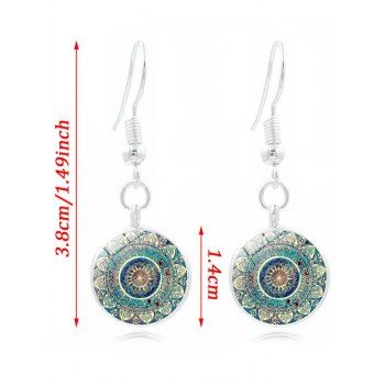 Contrast Sun Moon Print Lace Up Mini Hooded Dress And Lace Up Over The Knee Boots Flower Gemstone Drop Earrings Bracelet Chain Necklace Outfit