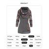 Cable Knit Elk Snowflake Geometric Pattern Foldover Mock Button Asymmetrical Hem Sweater And Studded Slit Skinny Jeans Heart Rose Rivet Drop Earrings Outfit - Gris Foncé S | US 4