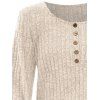 Open-Front Cable Knit Cardigan V Neck Lace Up Sleeve Top And Zip Fly Skinny Long Pencil Jeans Outfit - Rouge foncé S | US 4