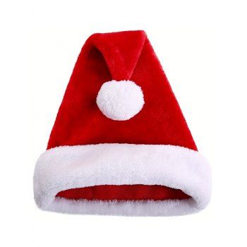 Christmas Thick Two Tone Fluffy Hat