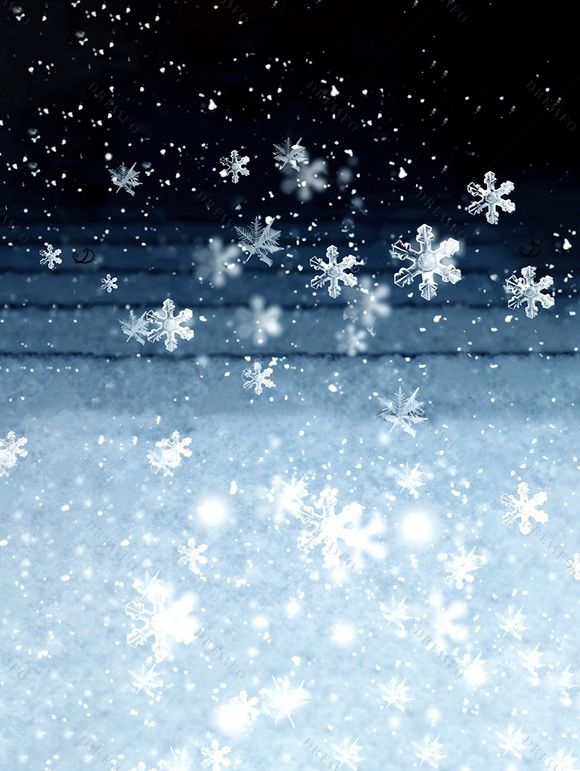 Christmas Ombre Snowflake Print Crisscross Bowknot Belted Dress and Long Sleeve Turn Down Collar Shirt Outfit - Bleu S | US 4