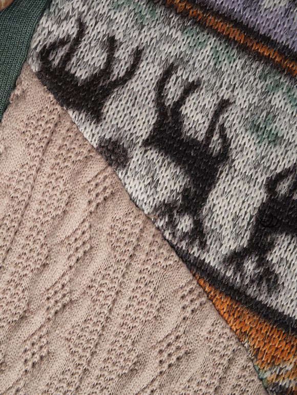 Robe Mi-longue en Mousseline à Capuche et Manches Evasées - café lumière XXL | US 14