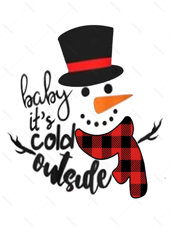 Robe courte trapèze à manches longues et capuche à lacets et motif élan de Noël - multicolor S | US 4