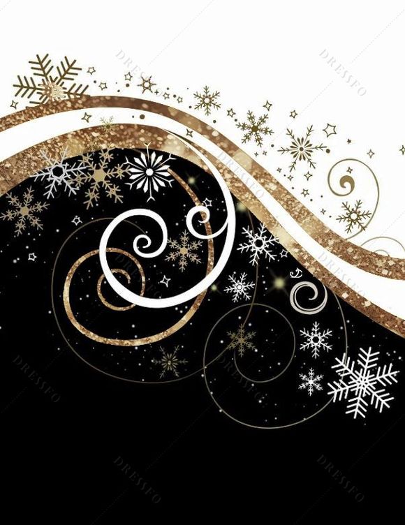 Chemise Décontractée Flocon de Neige Noël Imprimée Boutonnée à Manches Longues à Paillettes - Noir M