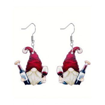 Christmas Gnome Pendant Earrings