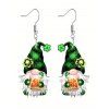 Boucles D'Oreilles Oreilles Cadeau de Noël Peandantes - multicolor C 