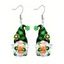 Boucles D'Oreilles Oreilles Cadeau de Noël Peandantes - multicolor C 