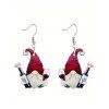 Boucles D'Oreilles Oreilles Cadeau de Noël Peandantes - multicolor A 