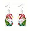 Boucles D'Oreilles Oreilles Cadeau de Noël Peandantes - multicolor B 