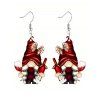 Boucles D'Oreilles Oreilles Brillantes Lumineuses de Verre de Vin - multicolor A 