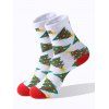 Chaussettes de Noël Mi-Mollet 5 Paires - multicolor A 