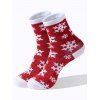 Chaussettes de Noël Mi-Mollet 5 Paires - multicolor A 