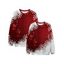 Christmas Ball Snowflake Print Contrast Color Sweatshirt Two Piece Couple Set - Rouge S | US 4