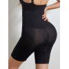 Corset Body Taille Haute à Double Boutonnage - Noir S