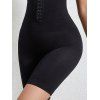 Corset Body Taille Haute à Double Boutonnage - Noir S