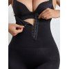 Corset Body Taille Haute à Double Boutonnage - Noir S