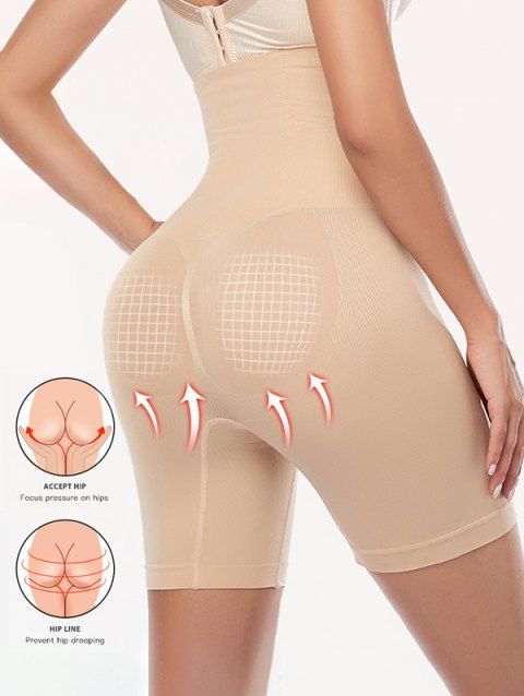 Corset Body Taille Haute à Double Boutonnage