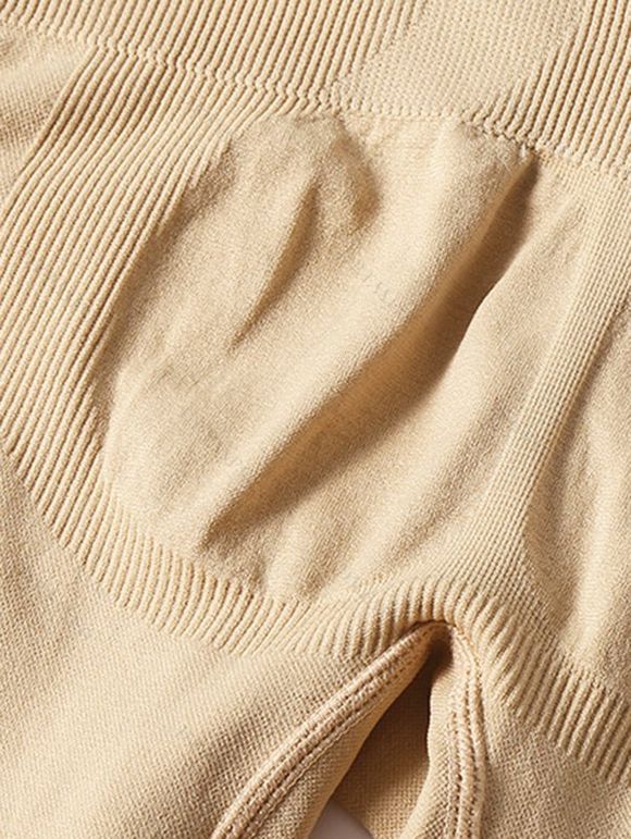 Corset Body Taille Haute à Double Boutonnage - Abricot XL