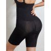 Corset Body Taille Haute à Double Boutonnage - Noir L