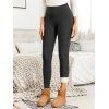 Legging D'Hiver Maigre Ajusté à Doublure en Laine - Gris L | US 8