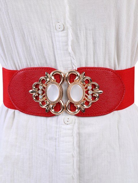 Ceinture Large Elastique Tendance