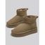 Mid-Calf Plush Lining Thickened Sole Warm Winter Short Boots - café EU 38