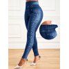 Jegging Imprimé Taille Haute - Bleu profond XL | US 10