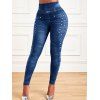 Jegging Imprimé Taille Haute - Bleu profond XL | US 10