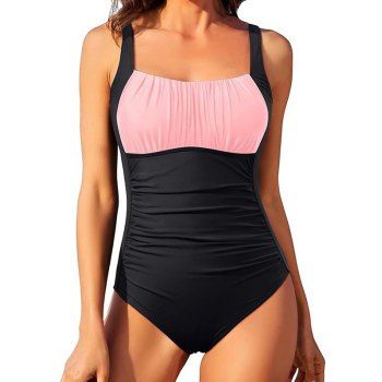 Ruched Vacation One-piece Swimsuit 