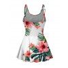 Maillot de Bain 1 Pièce Imprimé Floral Bohémien - Blanc S | US 4