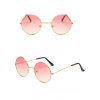 Lunettes de Soleil de Vacances Polarisées Monture Ronde - Rose clair 