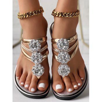 Casual Outfit Contrast Color Flower Pattern A Line Tank Dress and Butterfly Earrings Rhinestone Slip On Flat Flip Flops Outfit