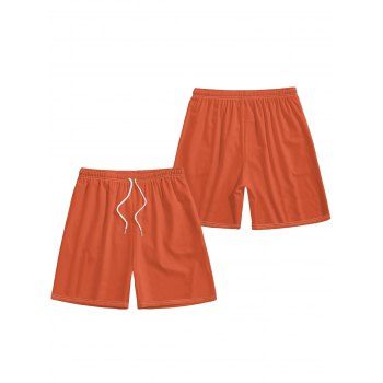 Vacation Couple Outfit Tropical Leaf Flower Pattern Spaghetti Strap Pocket Dress and Roll Up Sleeve Shirt Solid Color Drawstrings Beach Shorts Matching Outfit