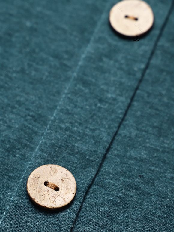 Mini Robe Décontractée Ligne A à Bretelle Croisée à Taille Haute - Vert profond L | US 8-10