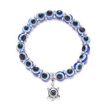 Devil's Eye Rhinestone Pendant Gothic Ankle Chain Beach Women Accessory
