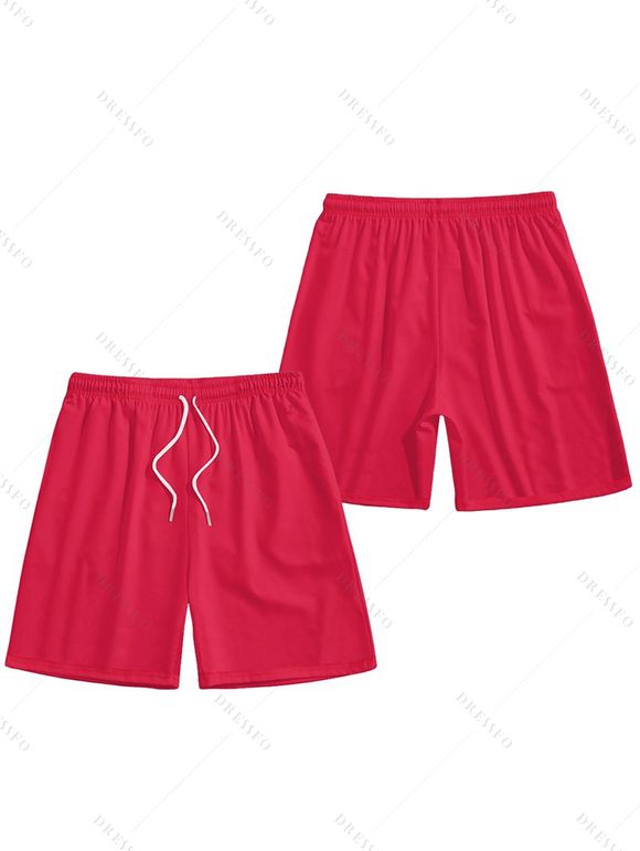 Vacation Couple Outfit Tropical Leaf Floral Print Ruched Bust A Line Sweetheart Neck Belt Dress Roll Up Sleeve Shirt Drawstring Shorts Beach Matching Outfit - Rose clair S | US 4